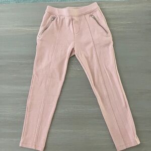 GAP Kids Pink Pleated Sparkle Leggings